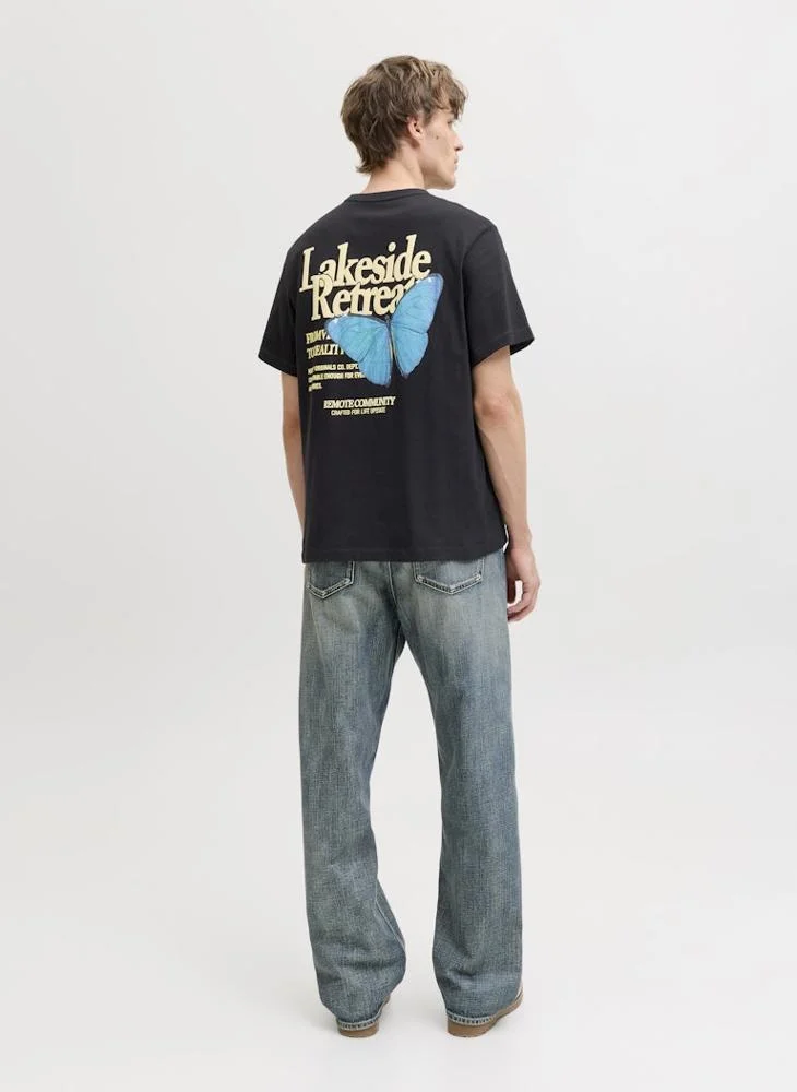 JACK & JONES Graphic Crew Neck T-Shirt